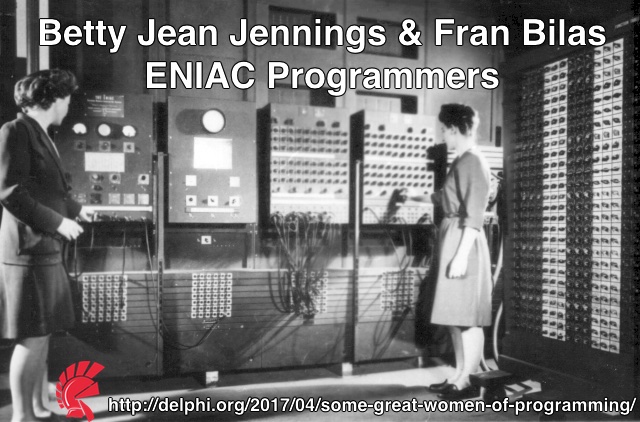 Betty Jean Jennigs & Fran Bilas, ENIAC Programmers