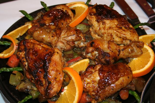 Dutch Oven Chicken - Photograph by Robert Love (prepared by someone else)